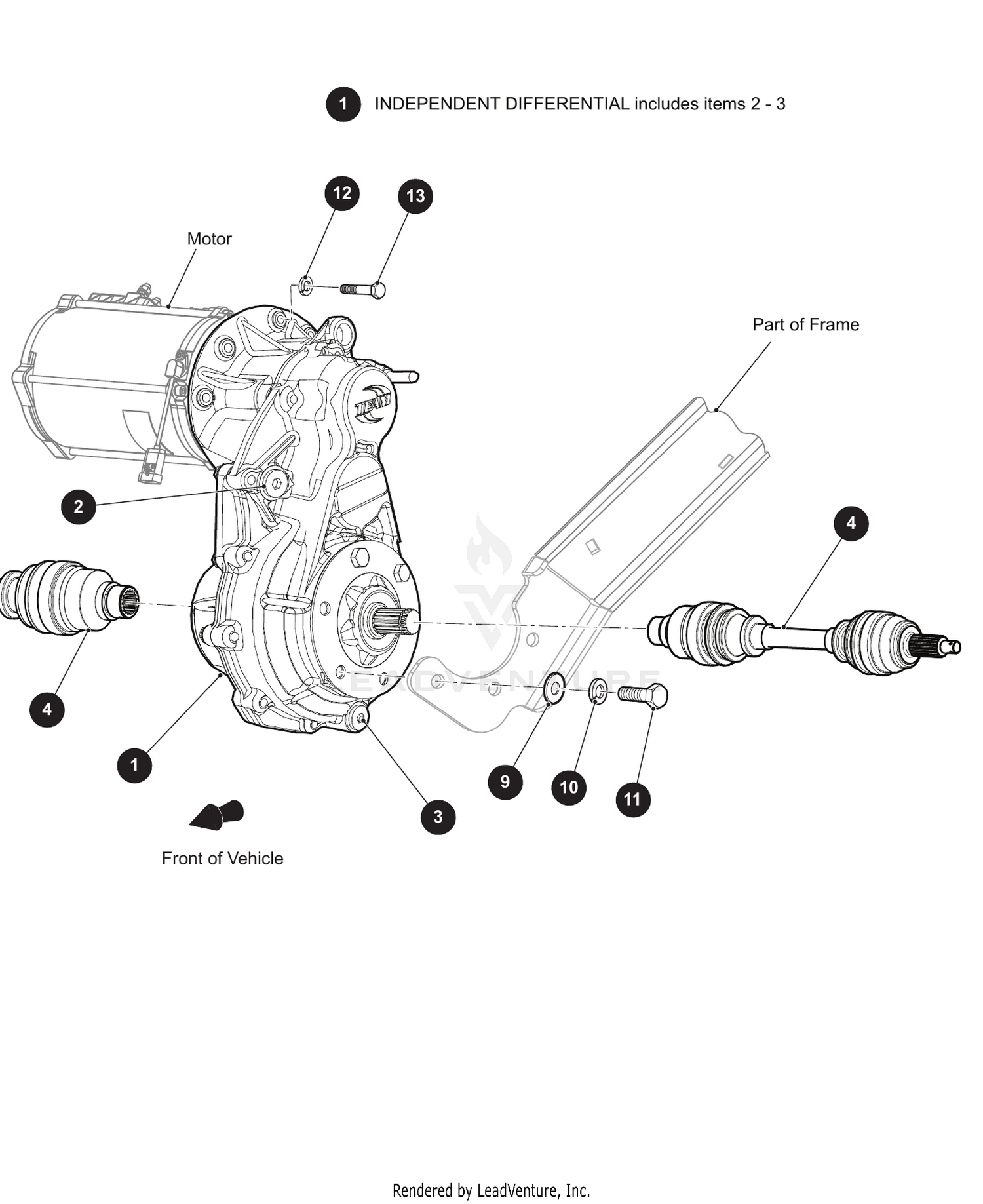FRONT AXLE
