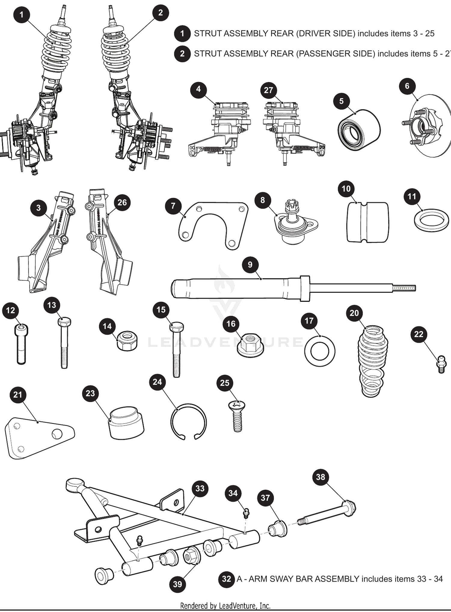 REAR SUSPENSION - 1