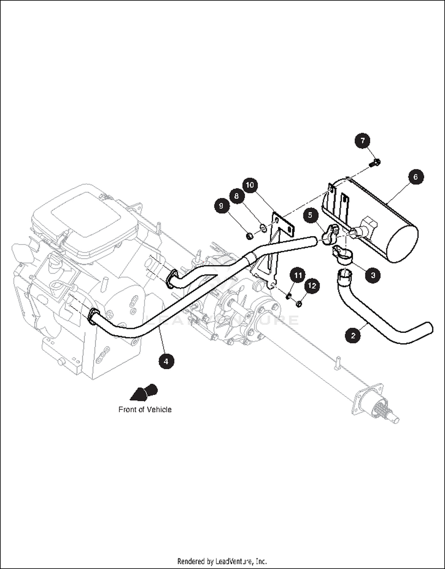 ENGINE MUFFLER