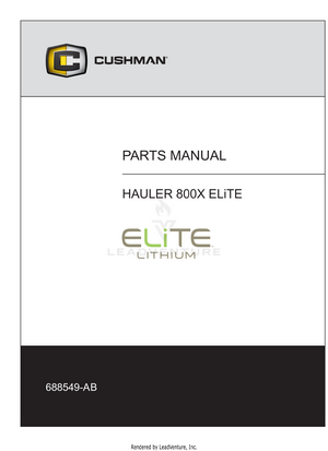 Elec Hauler 800X ELiTE 2018-Current ll 688549