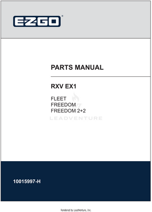 Gas RXV FLEET/FREEDOM/2+2, 2023 - 2024 ll 10015997