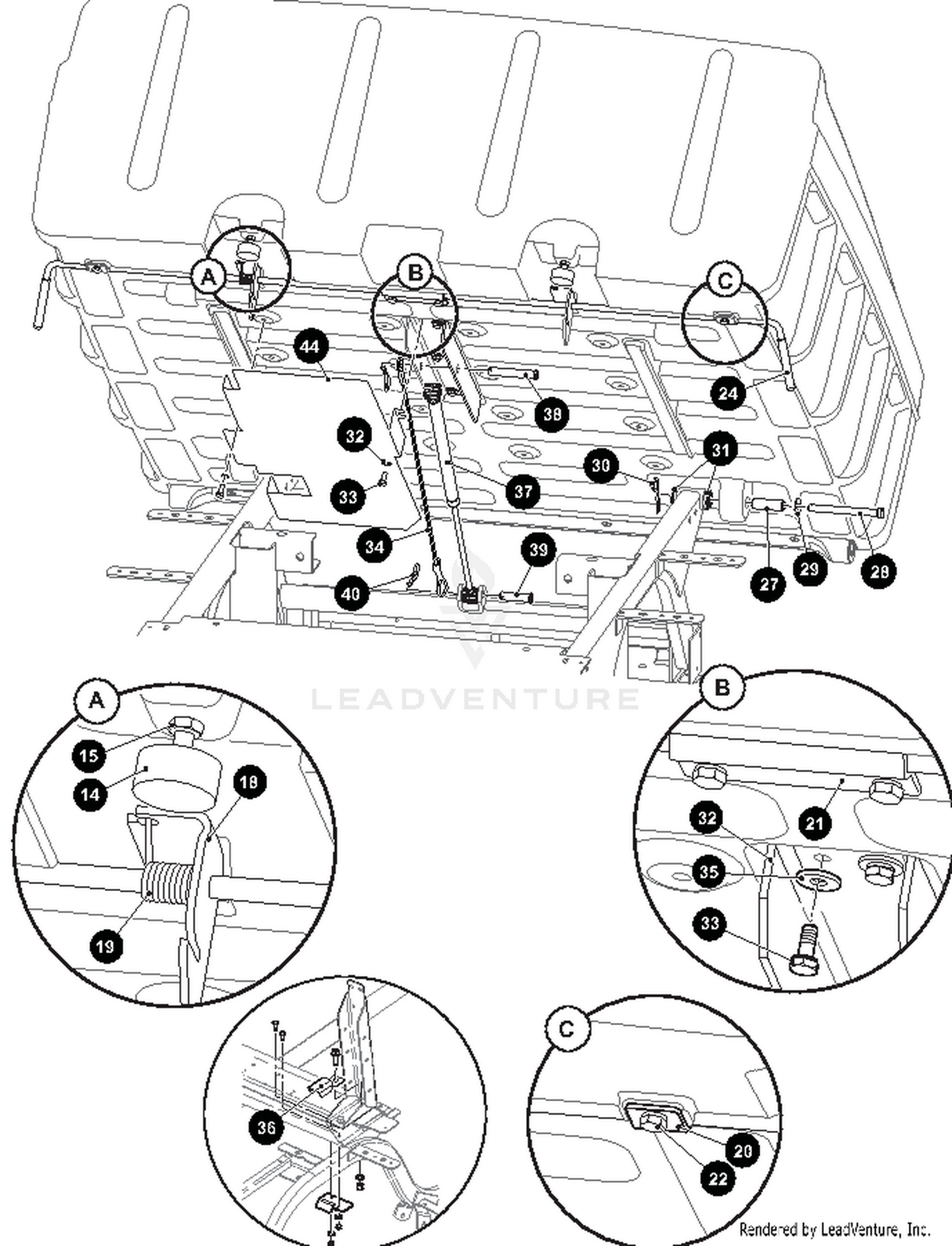 TRUCK BED - PLASTIC (HD ONLY) 2