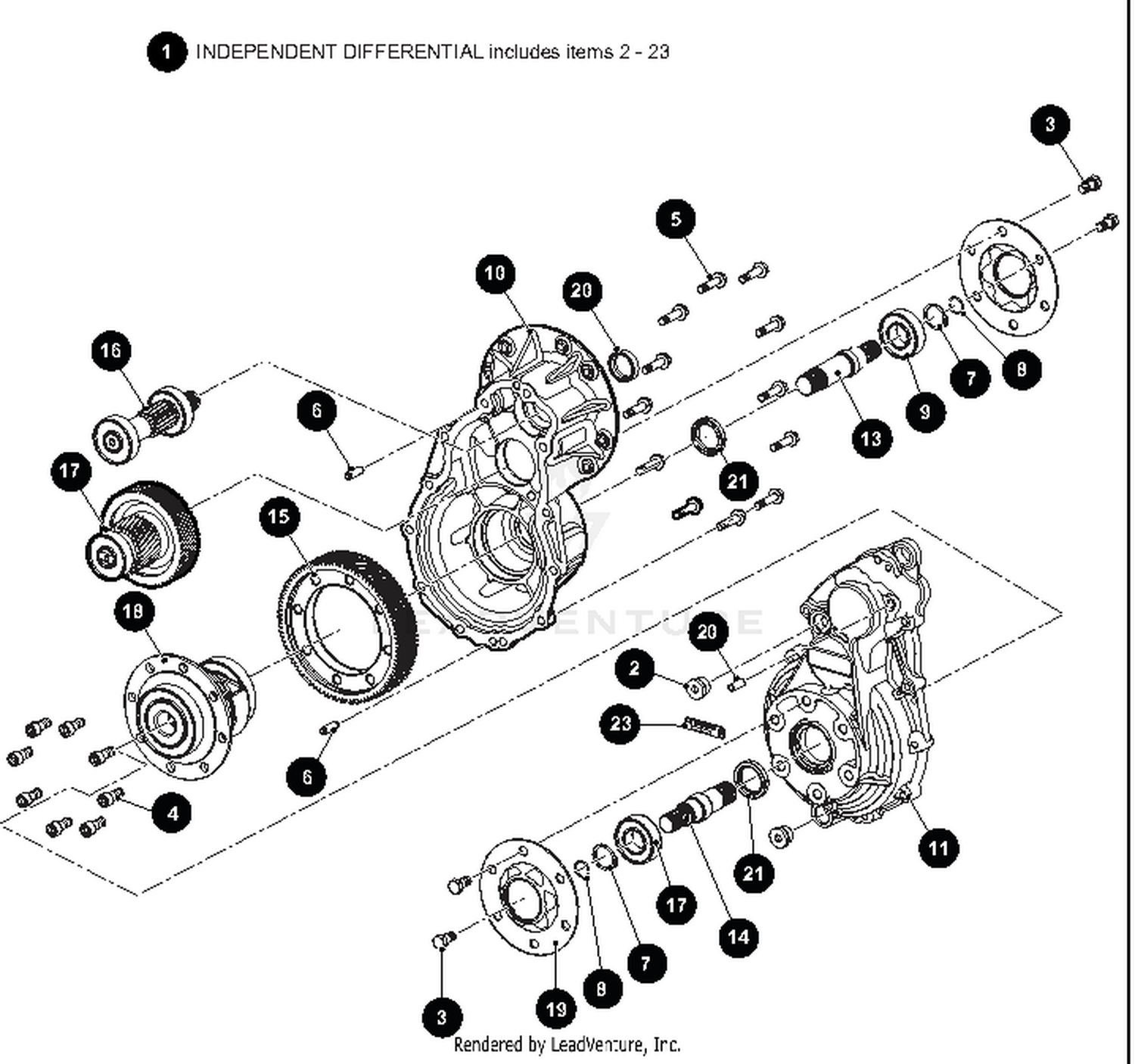 FRONT AND REAR AXLE - 2