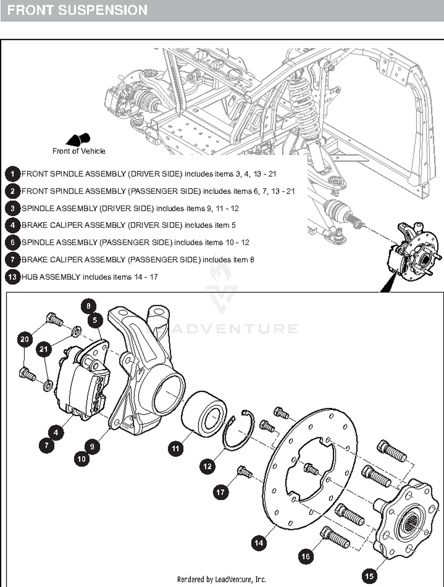 Assembly diagram