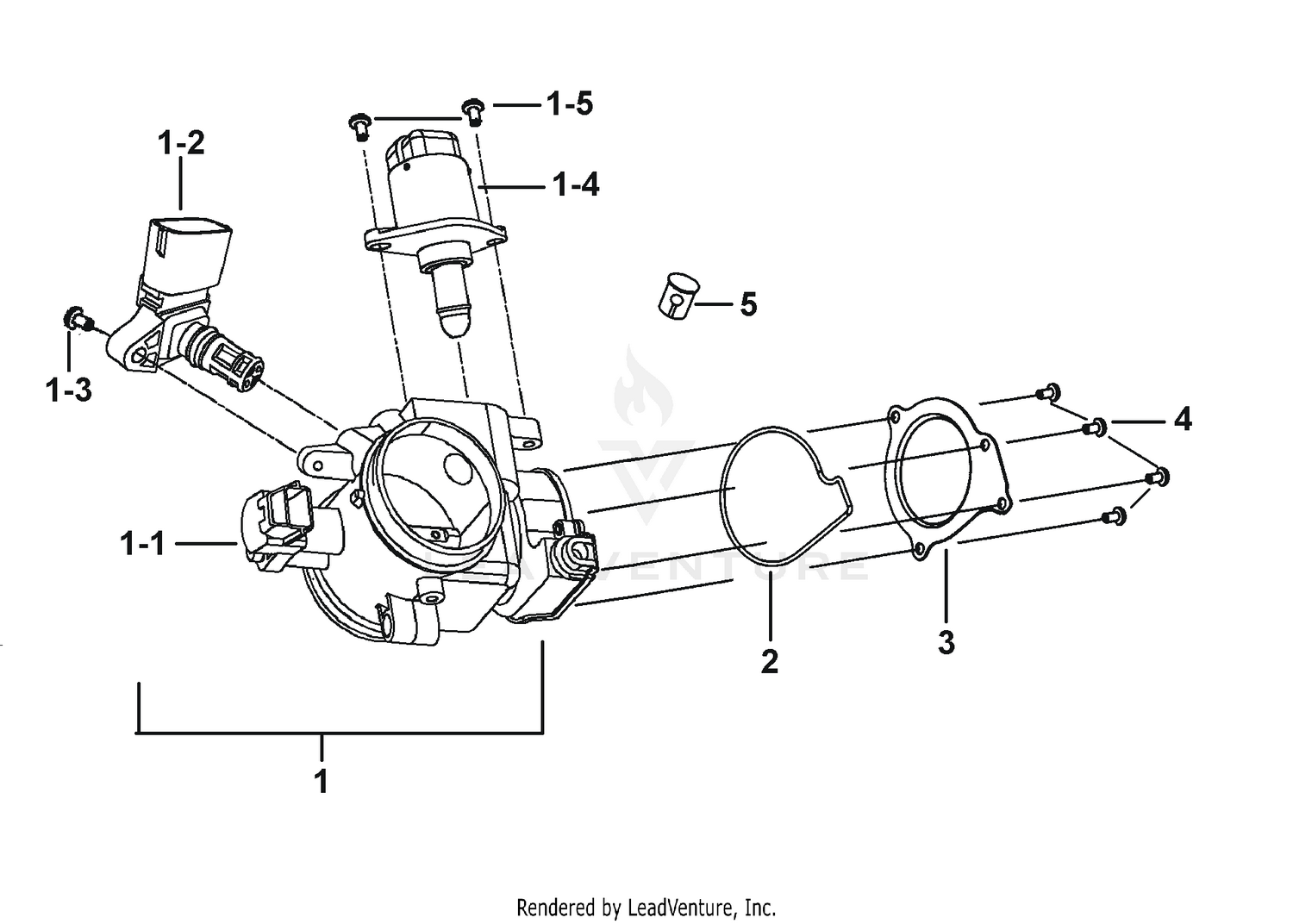 THROTTLE BODY COMP.