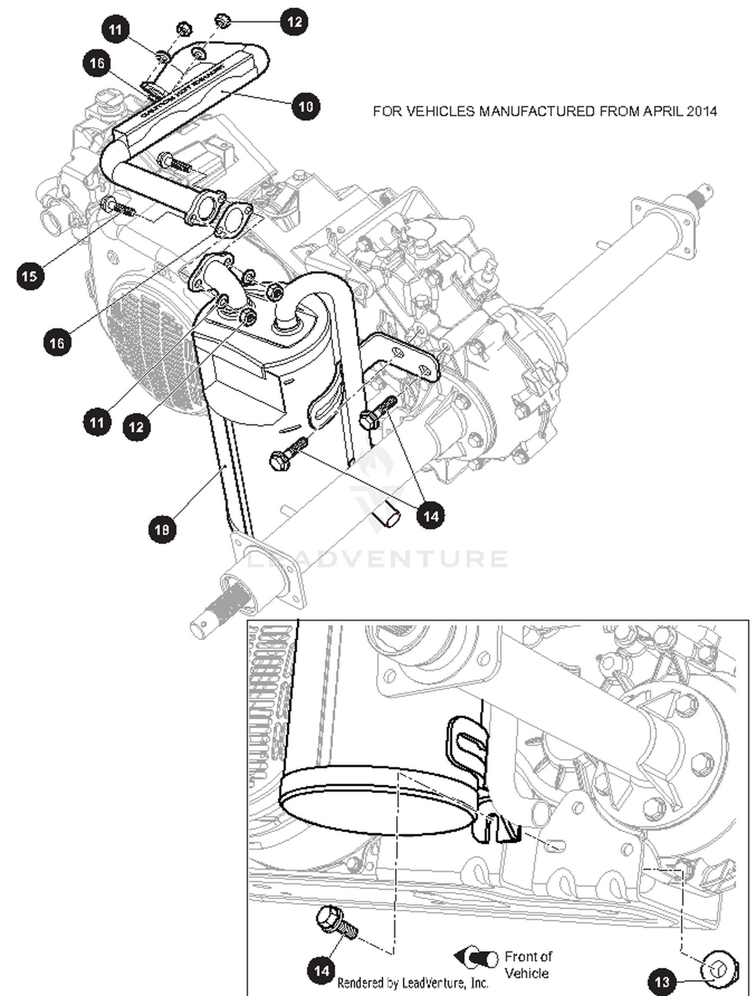 ENGINE AND MUFFLER 3