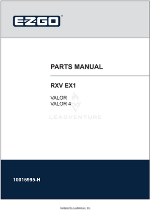 Gas RXV Valor/Valor-4 EX1 EFI, 2023 - 2024 ll 10015995