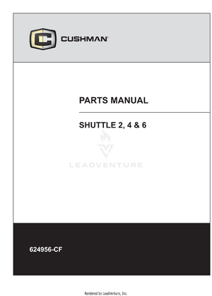 Elec Cushman Shuttle 2-4-6 2011-2020 II 624956