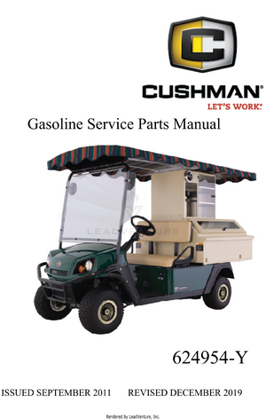 Gas Cushman Refresher 2000 2012 II 624954