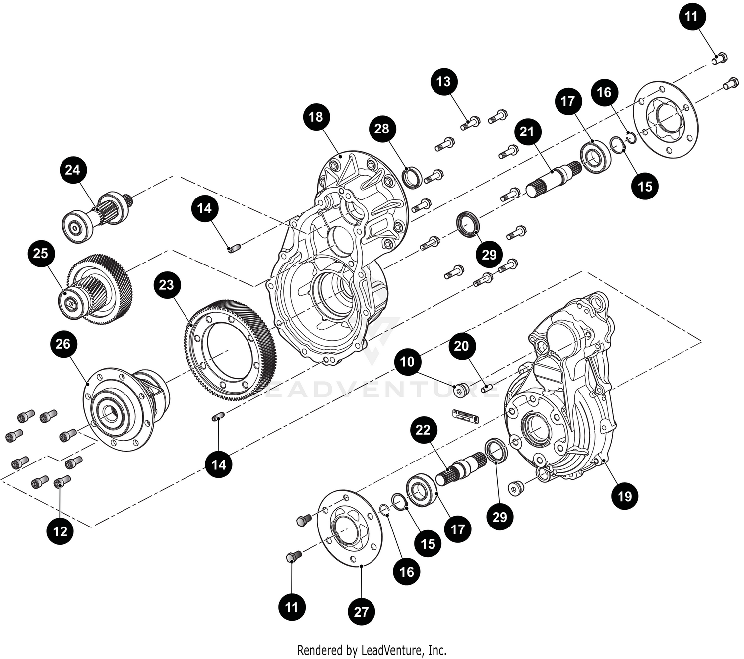 FRONT & REAR AXLE-2