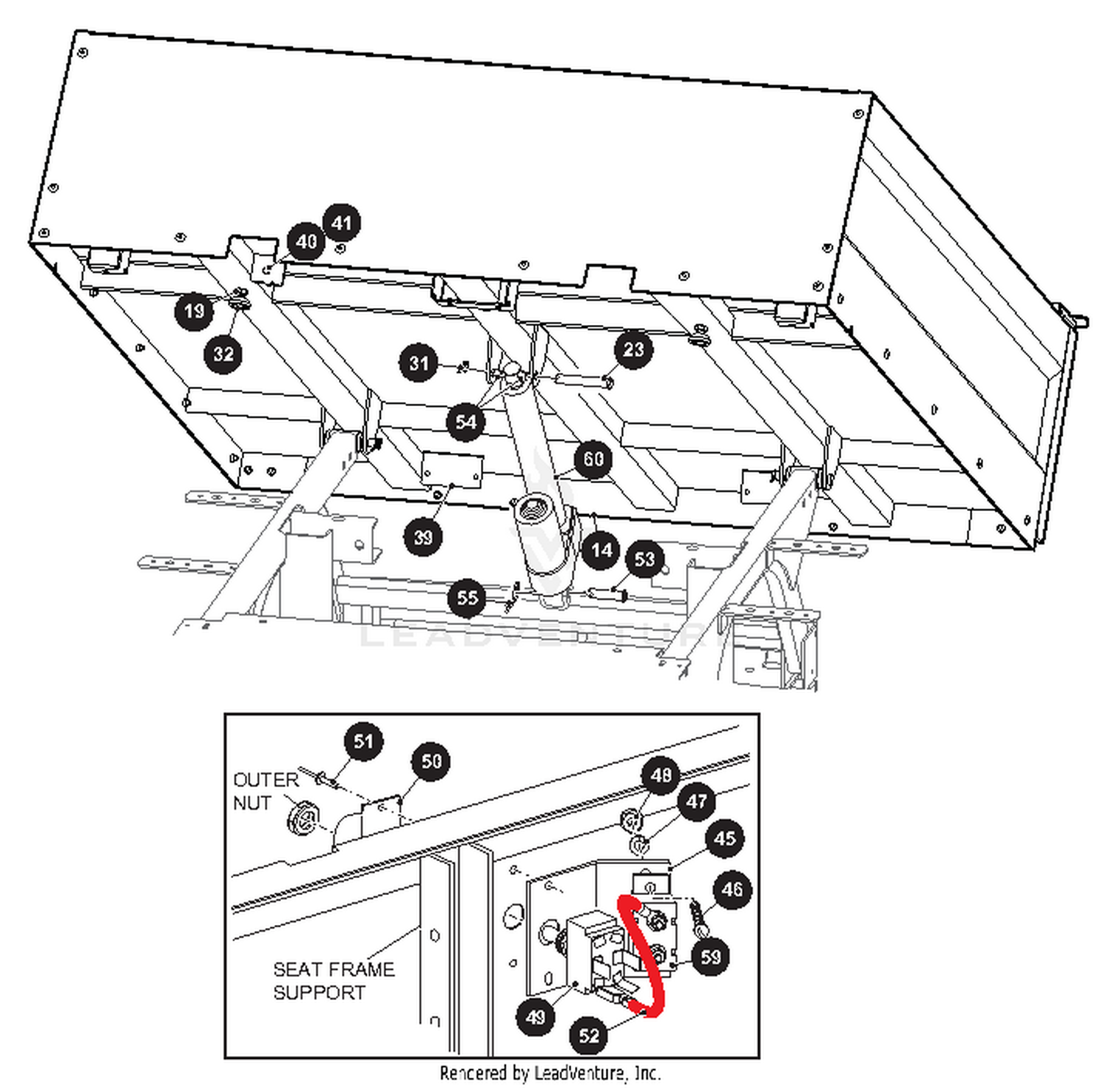 TRUCK BED - METAL (HD ONLY) 2