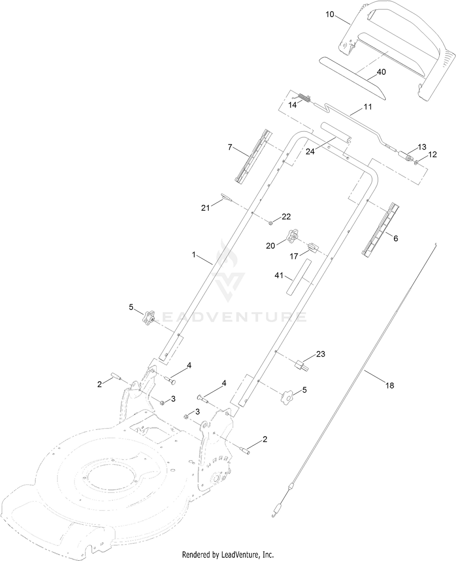 Handle and Control Assembly