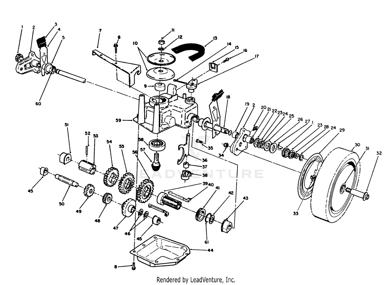 Gear Case Assembly