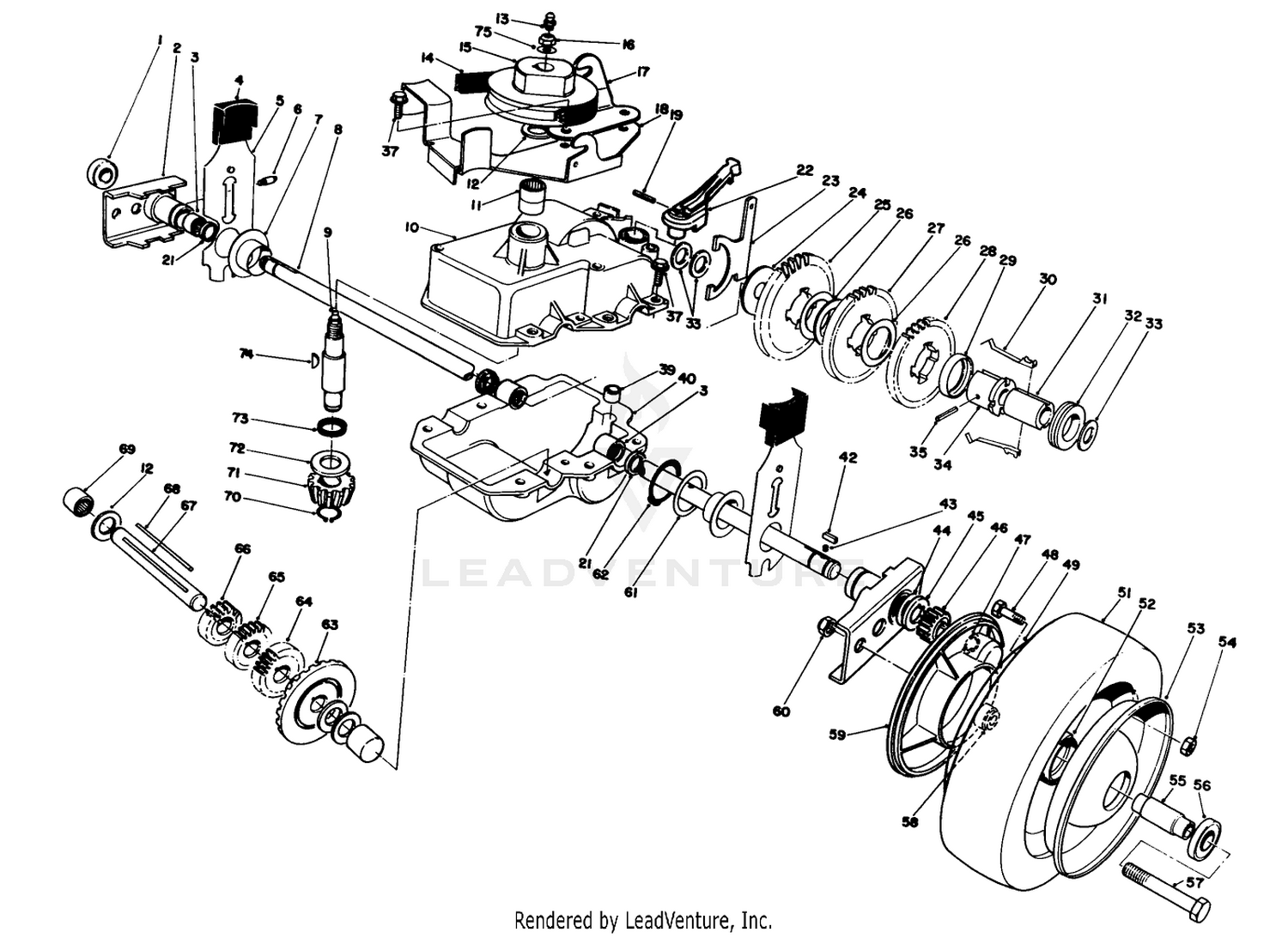 Gear Case Assembly