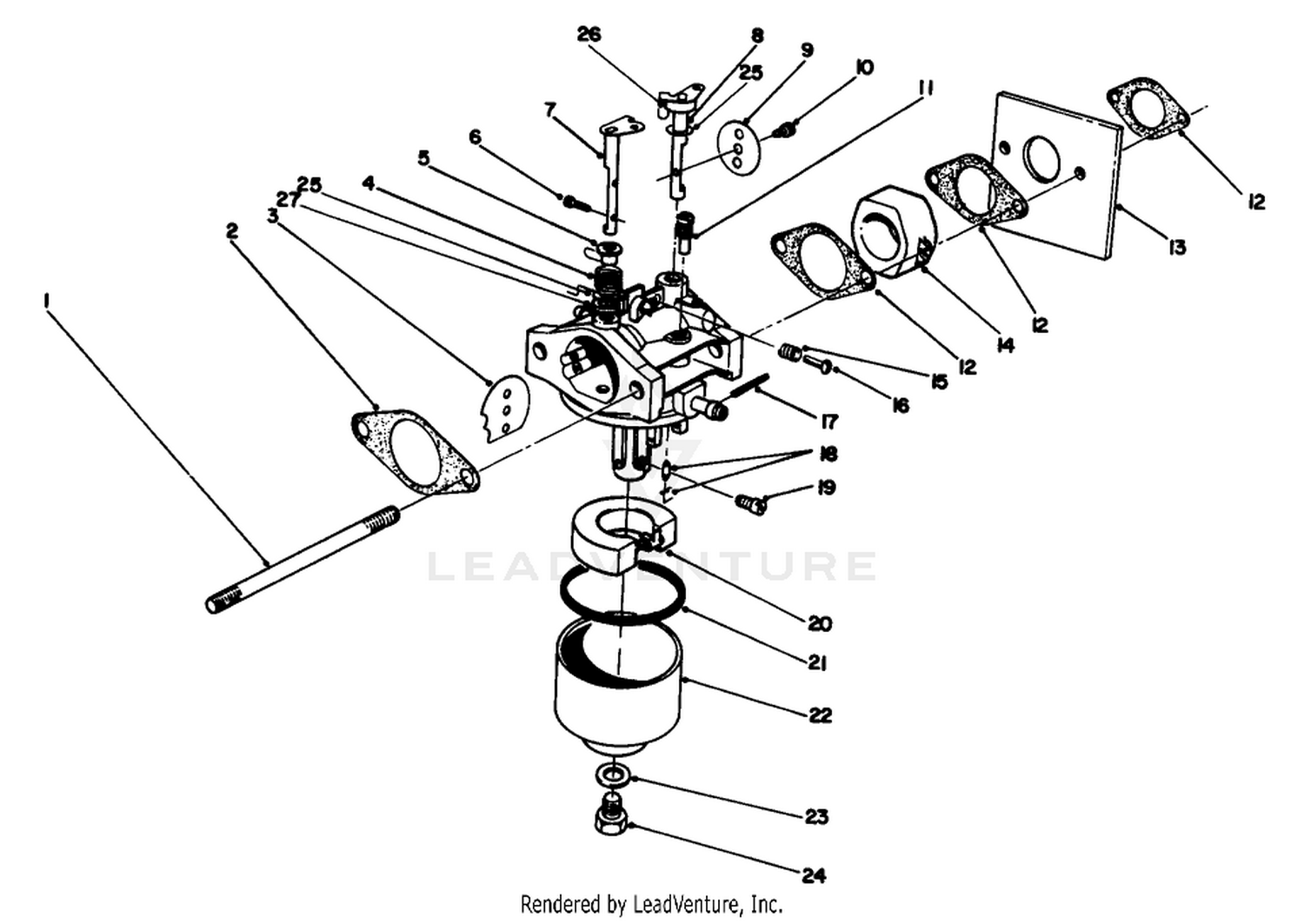 Carburetor Assembly (model No. 47pn2-3)