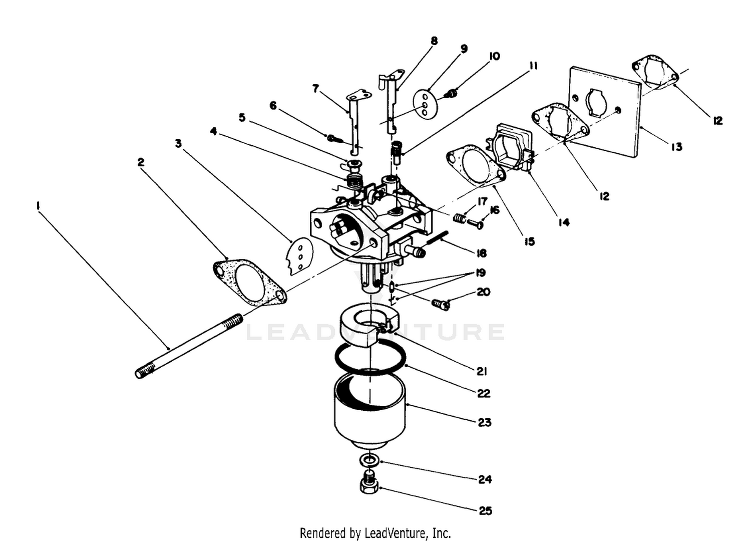 Engine Assembly Model No. 47pj8 (continued) 2