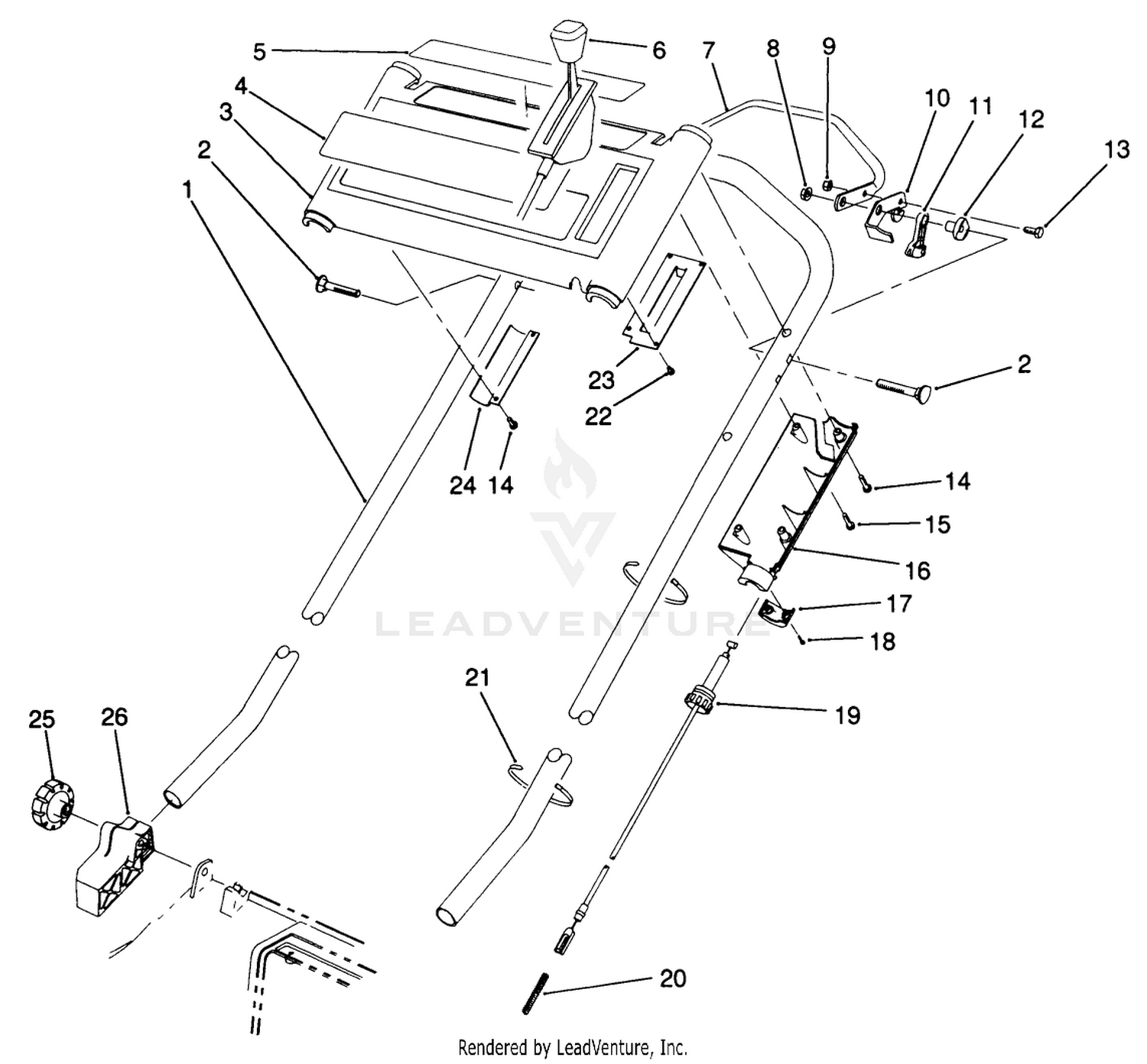 S. P. Handle Assembly