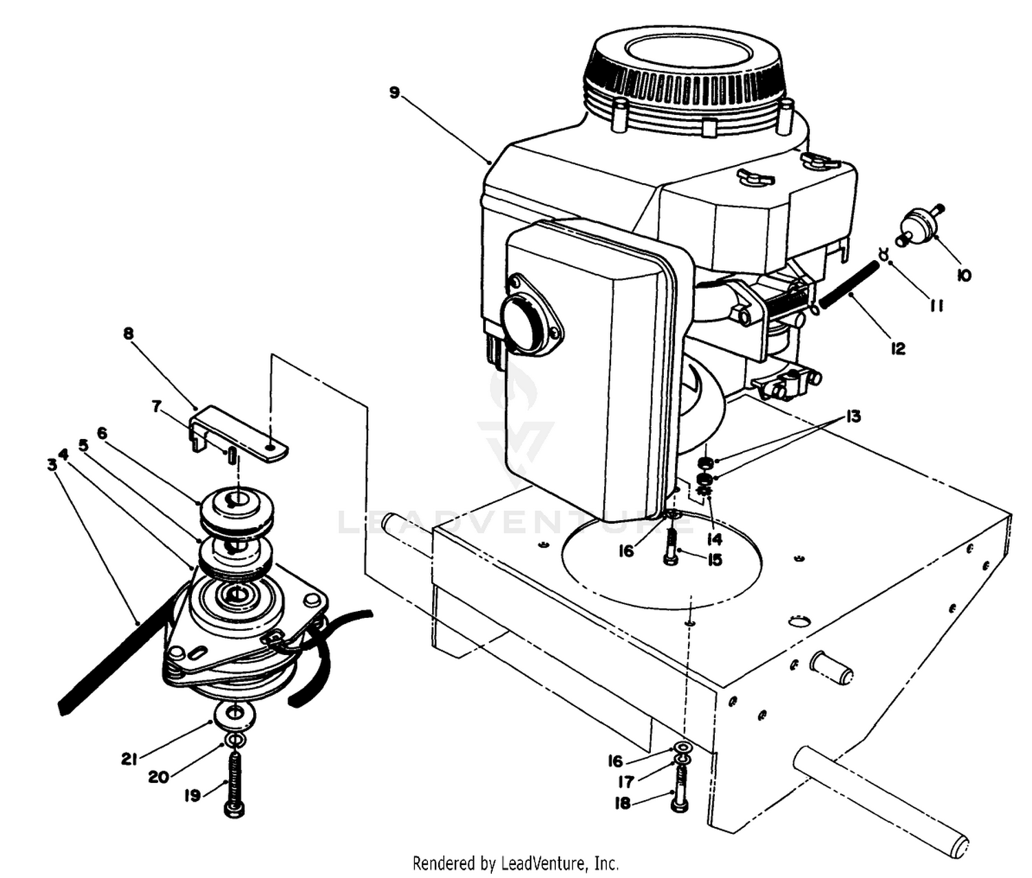 Engine  Clutch Assembly