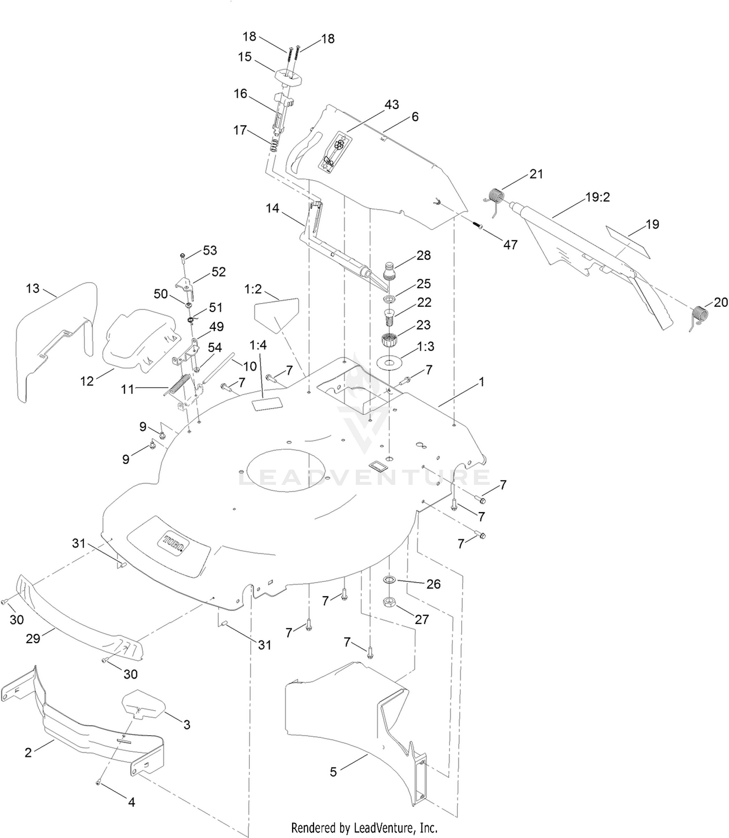 Housing and Chute Assembly