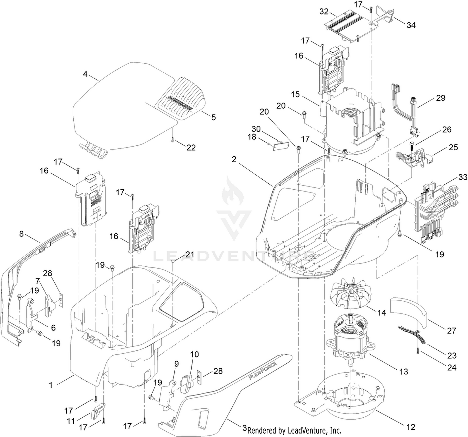 Motor Module Assembly No. 145-4010