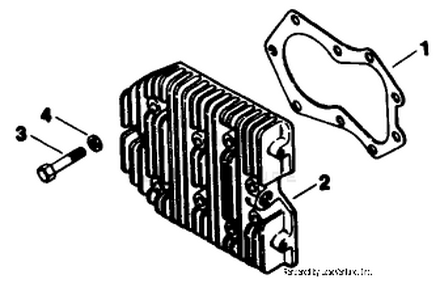 Cylinder Head-Engine Model No. Mv16s-Type 56511