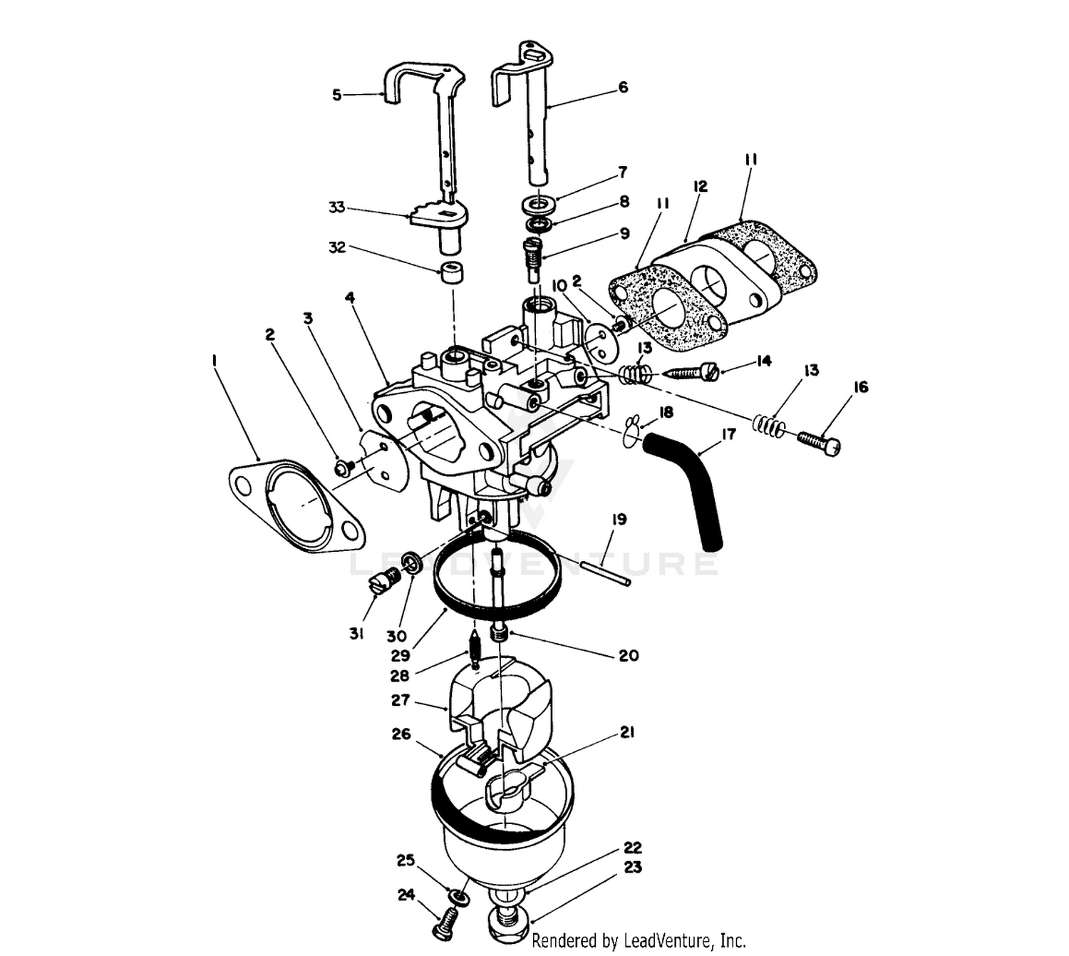 Carburetor Assembly (continued) (engine No. Vmg6, Vmj8  Vmk9)