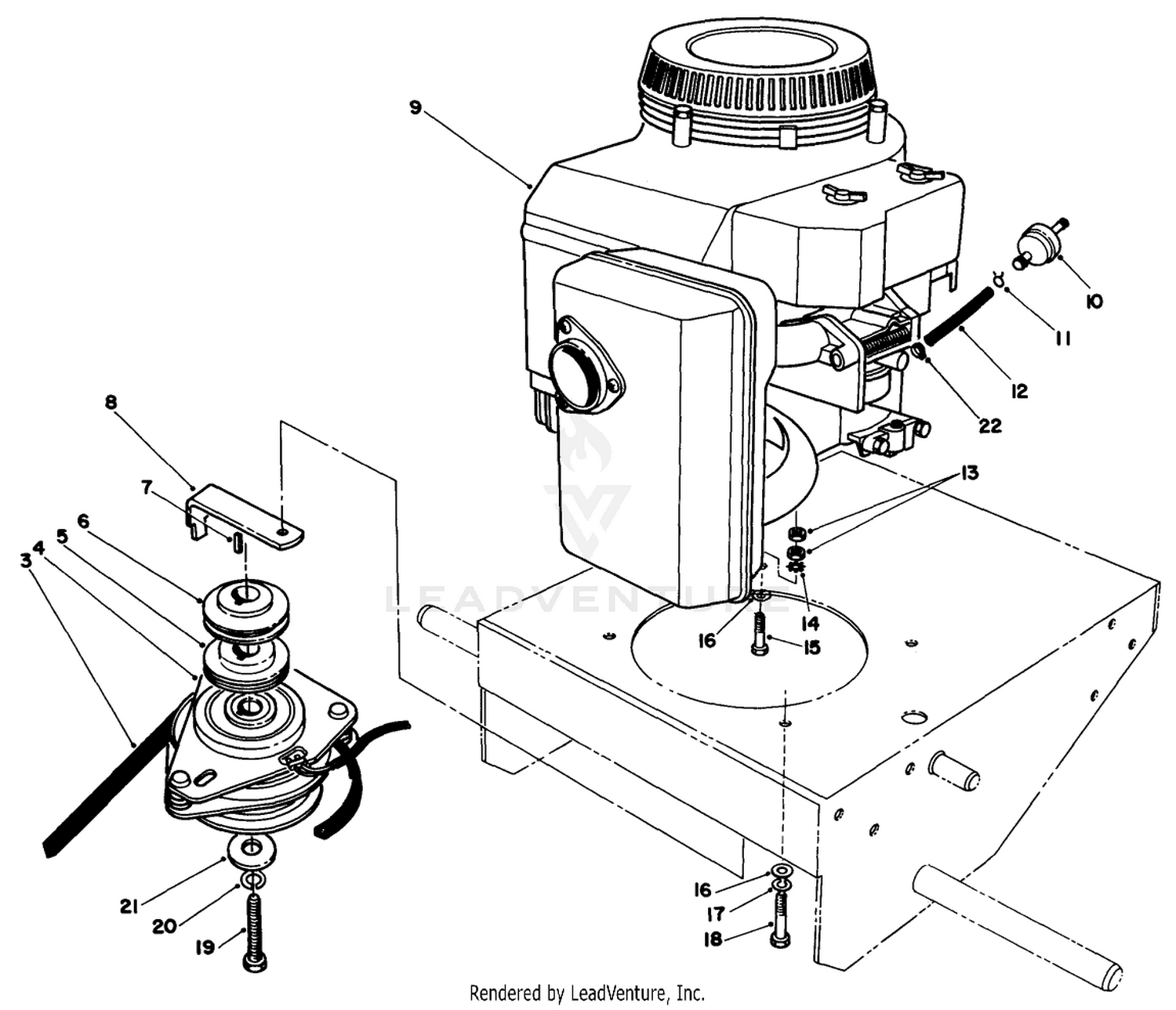 Engine  Clutch Assembly