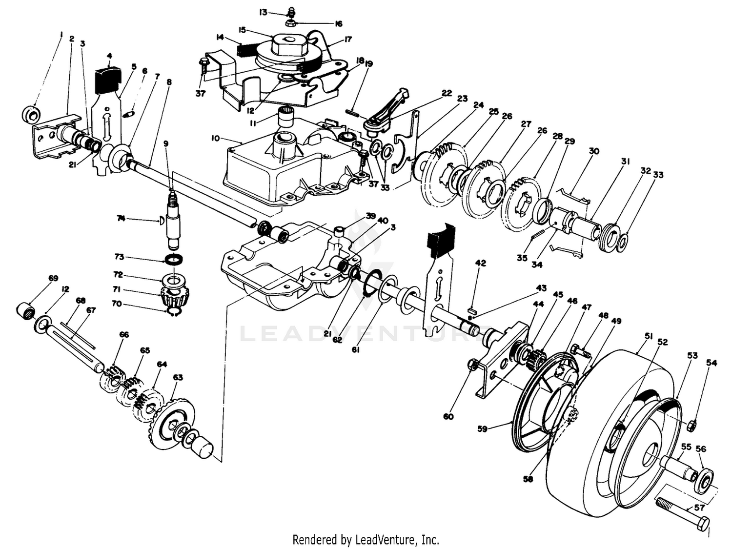 Gear Case Assembly