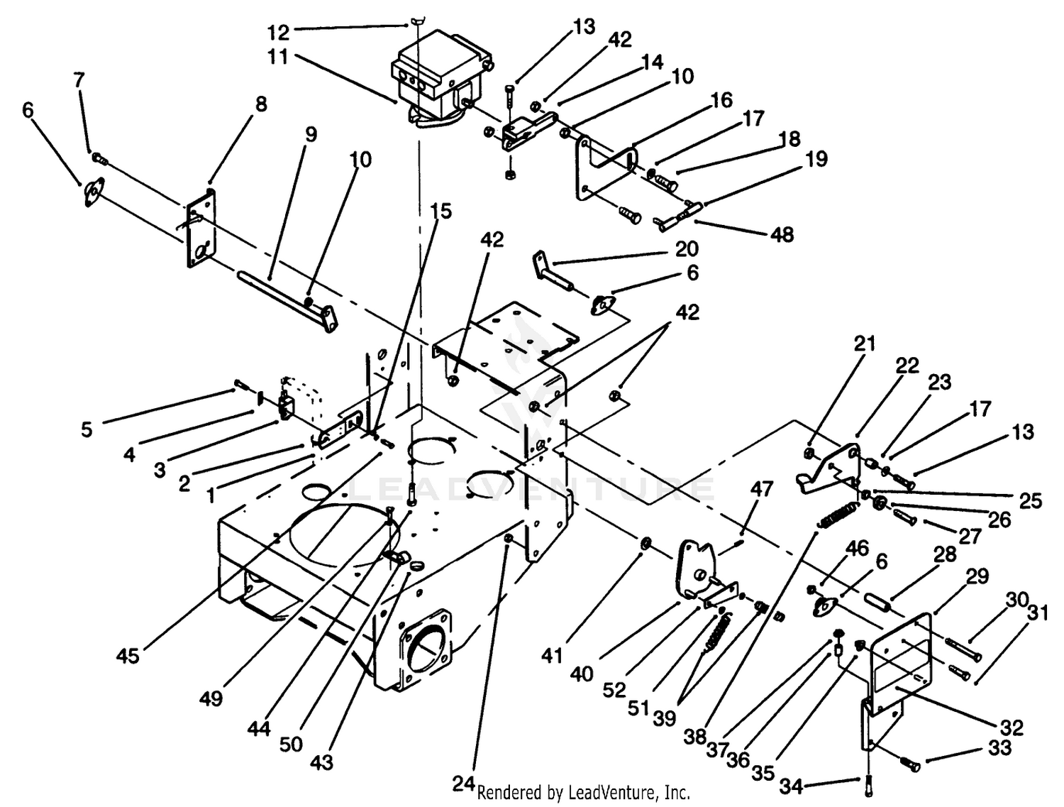 Hydraulic Pump  Linkage Assembly