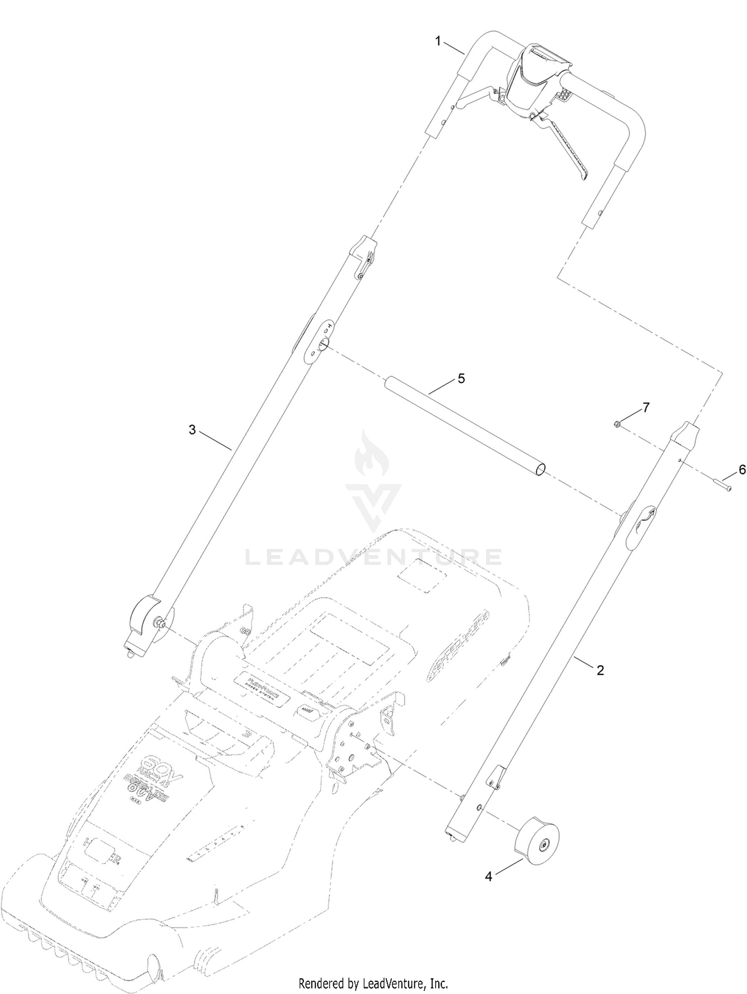 Handle Bar Control Assembly