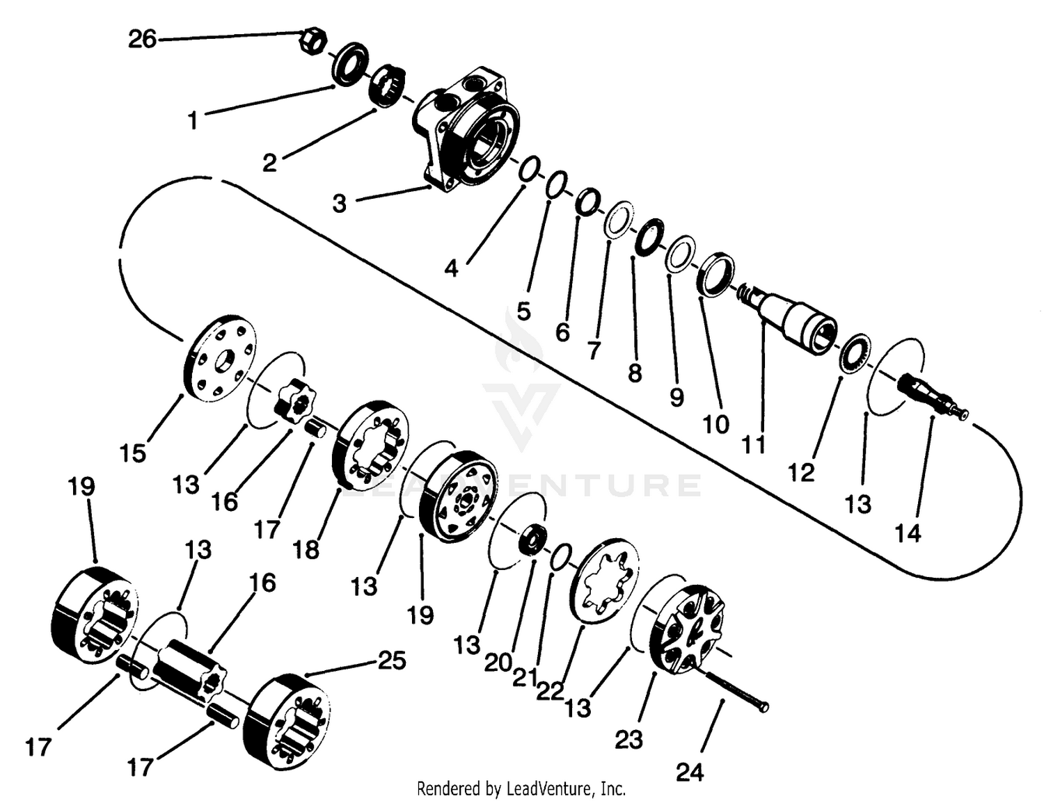 Traction Drive Motor (torqumotor)