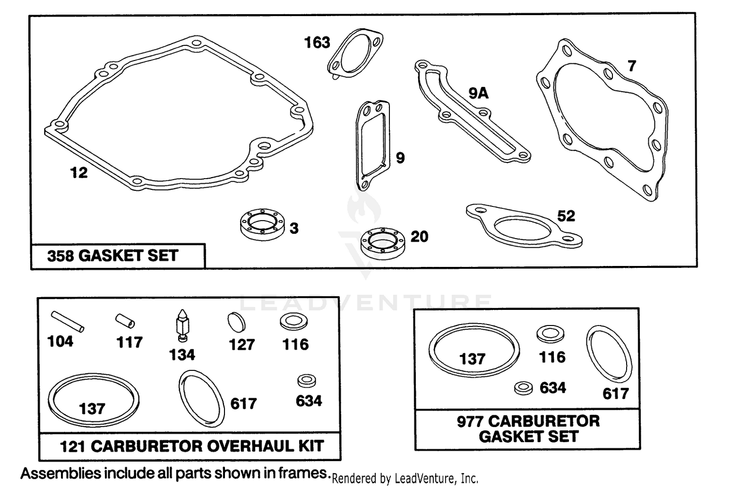 Engine Briggs  Stratton Model 124702-3115-01 8