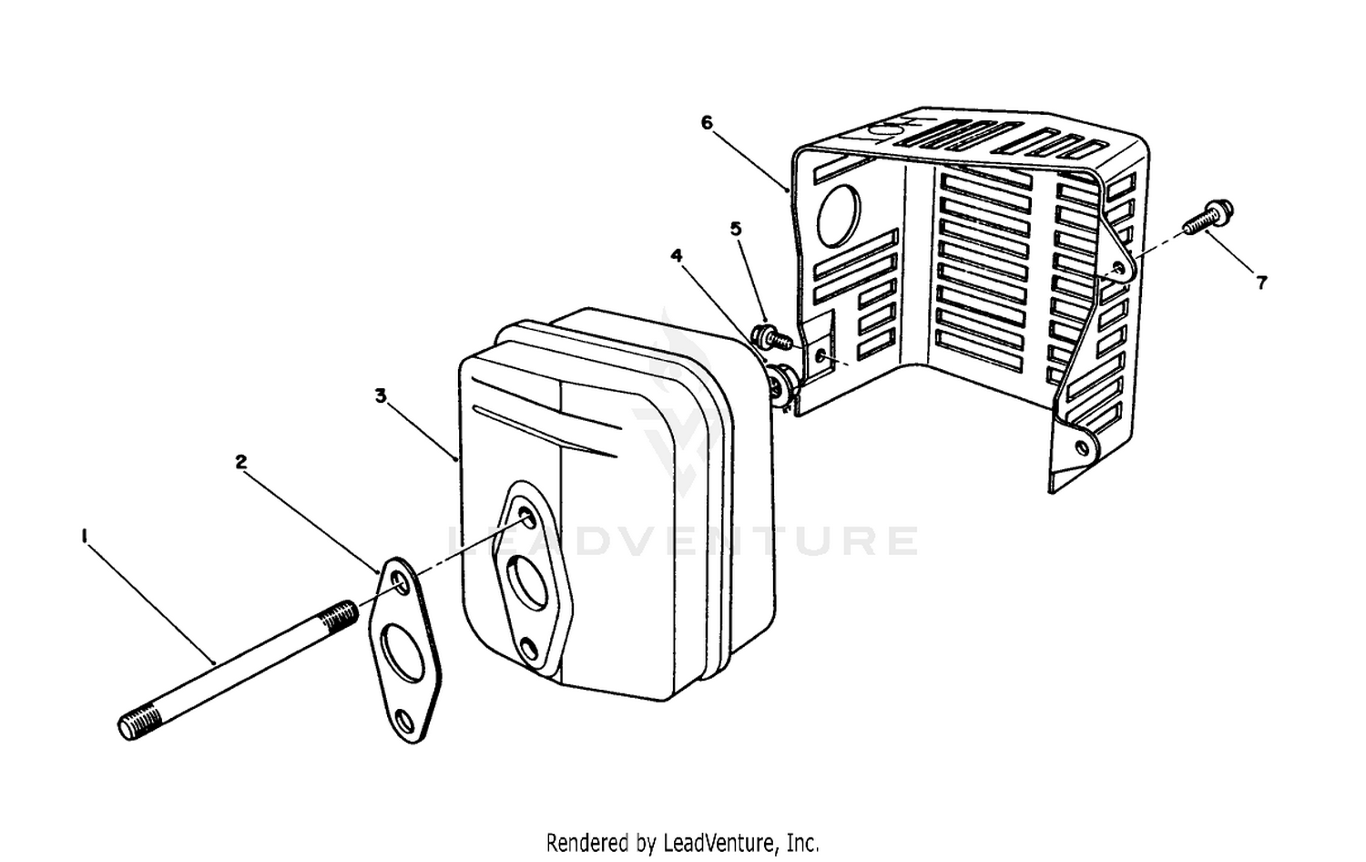 Muffler Assembly (model No. Vmk9)