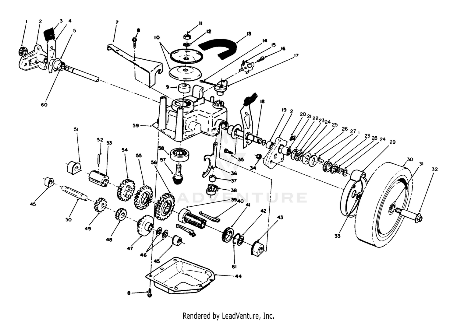 Gear Case Assembly