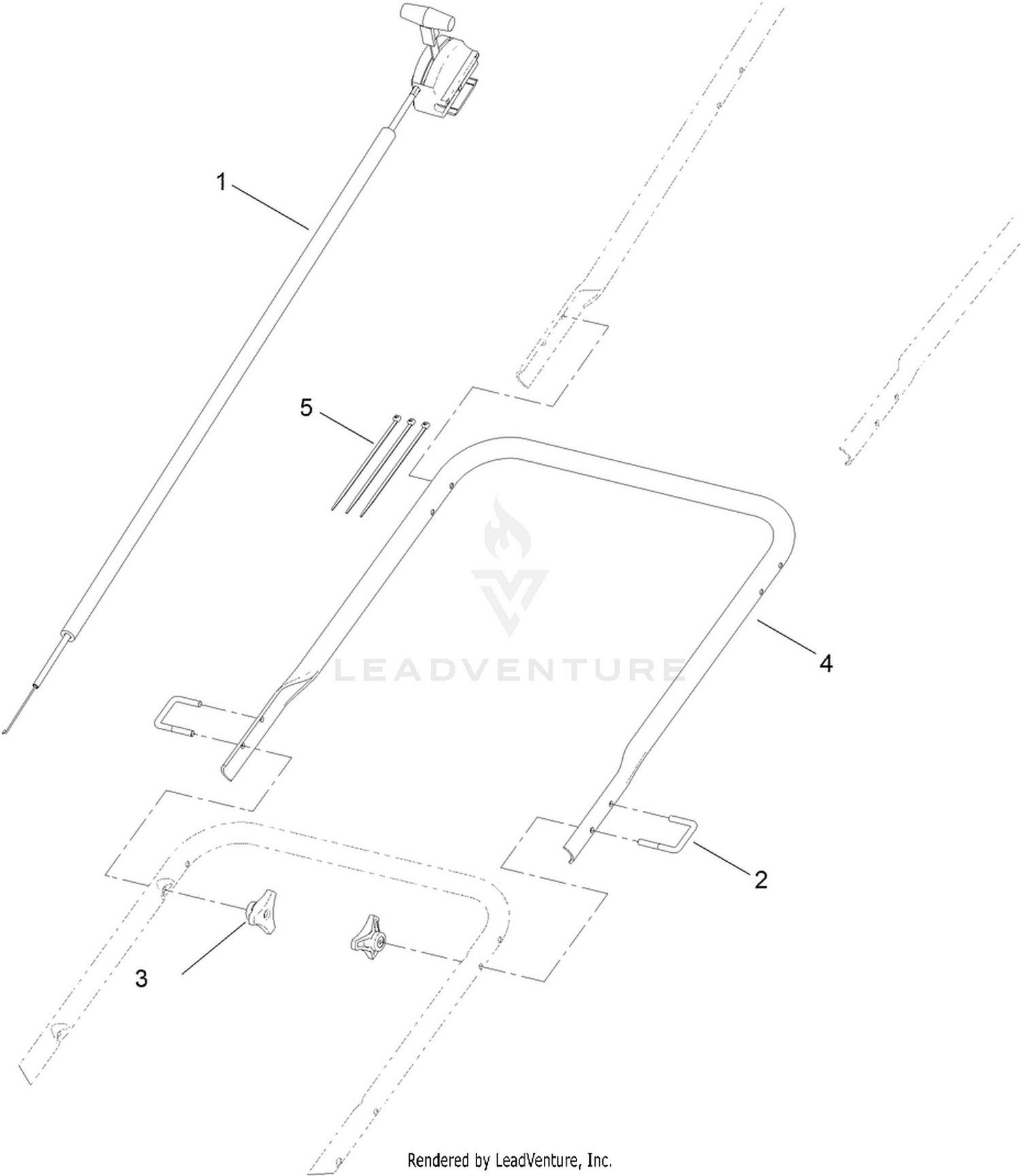Handlebar Extension Assembly