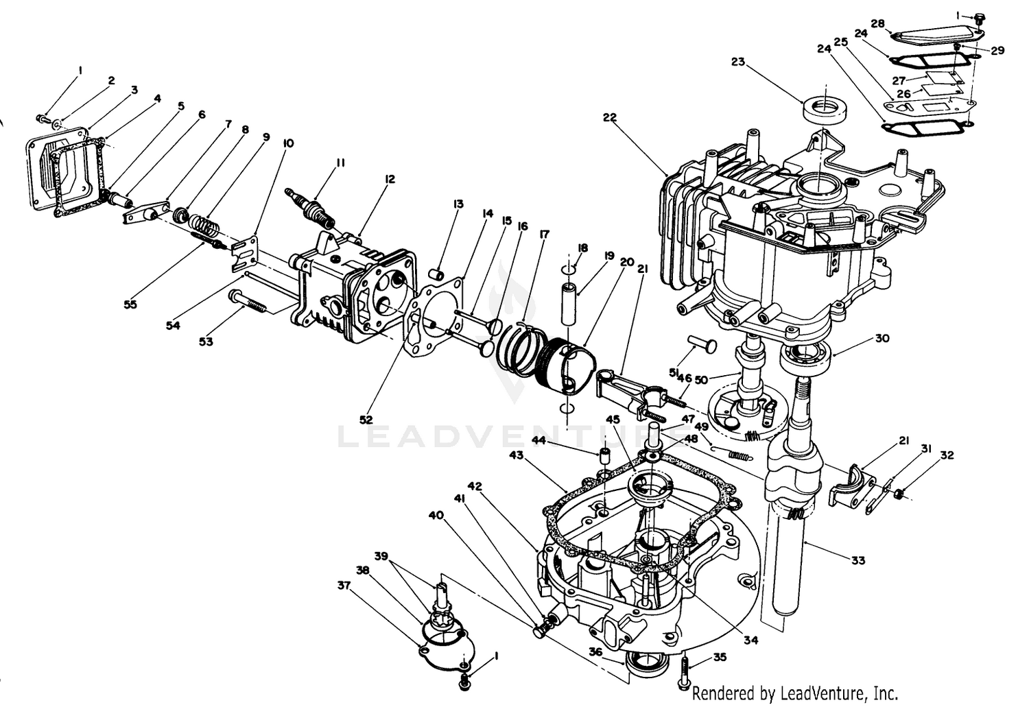 Engine Assembly (model No. Vmg6) 2