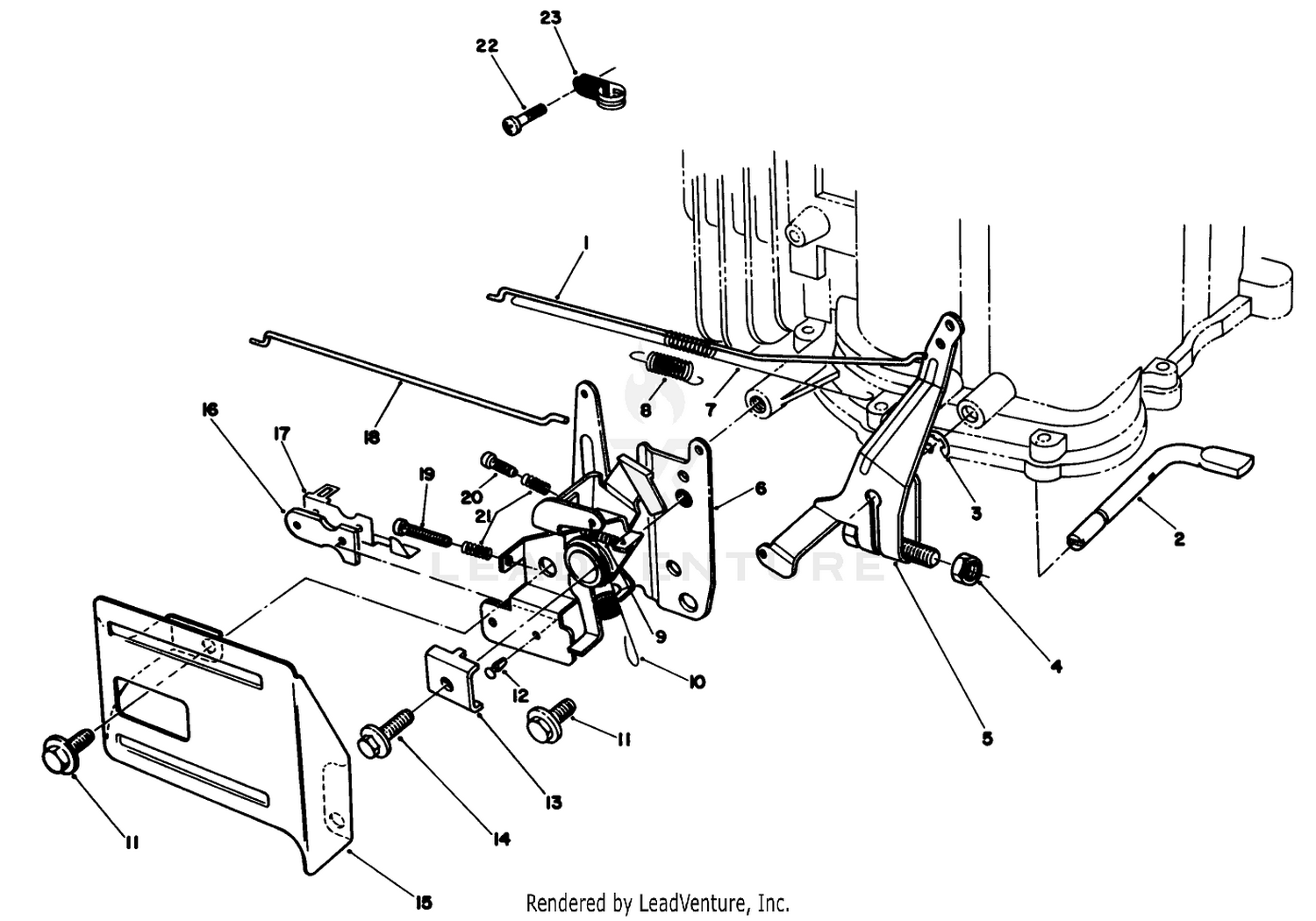 Governor Assembly (engine No. Vmm1-3)