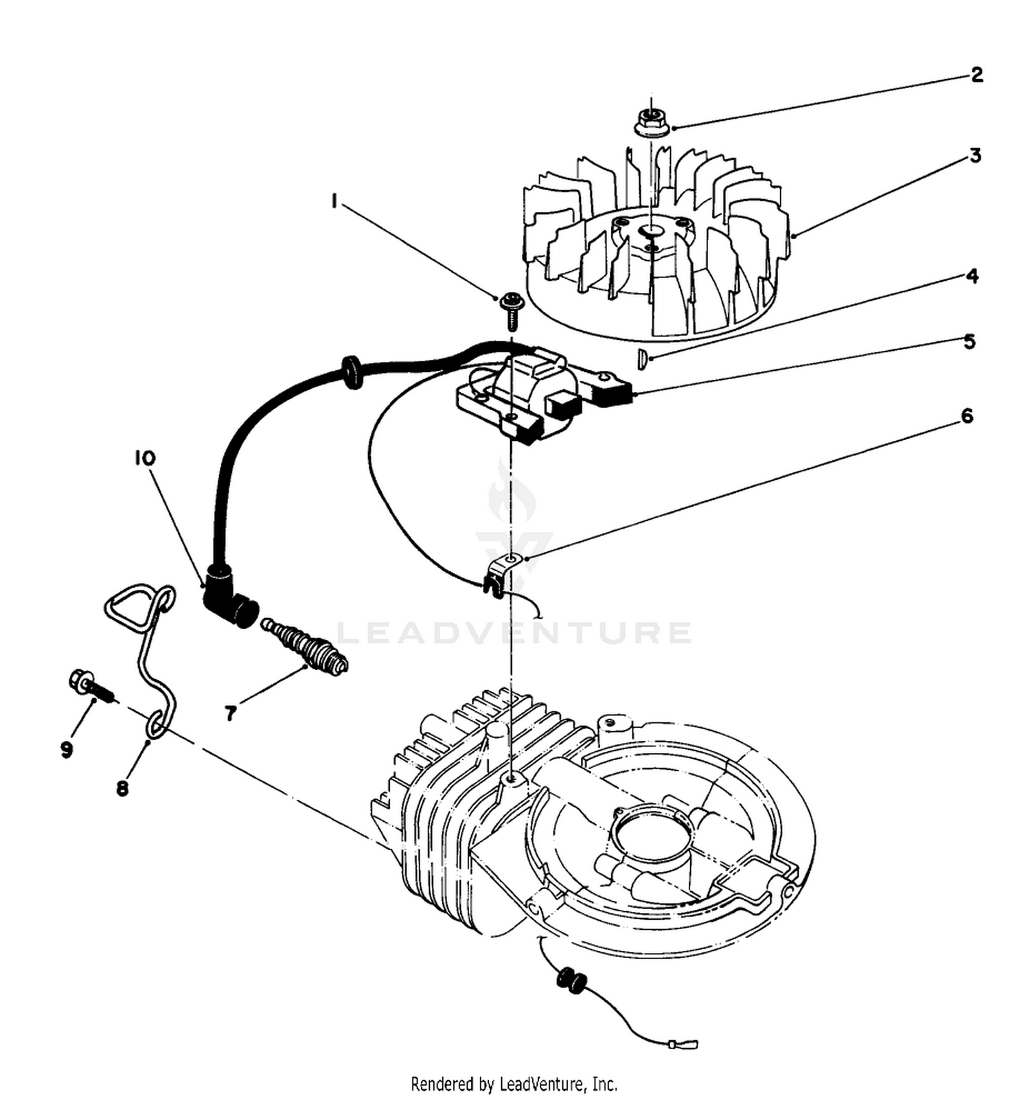 Ignition Assembly (model No. 47pl0-3)