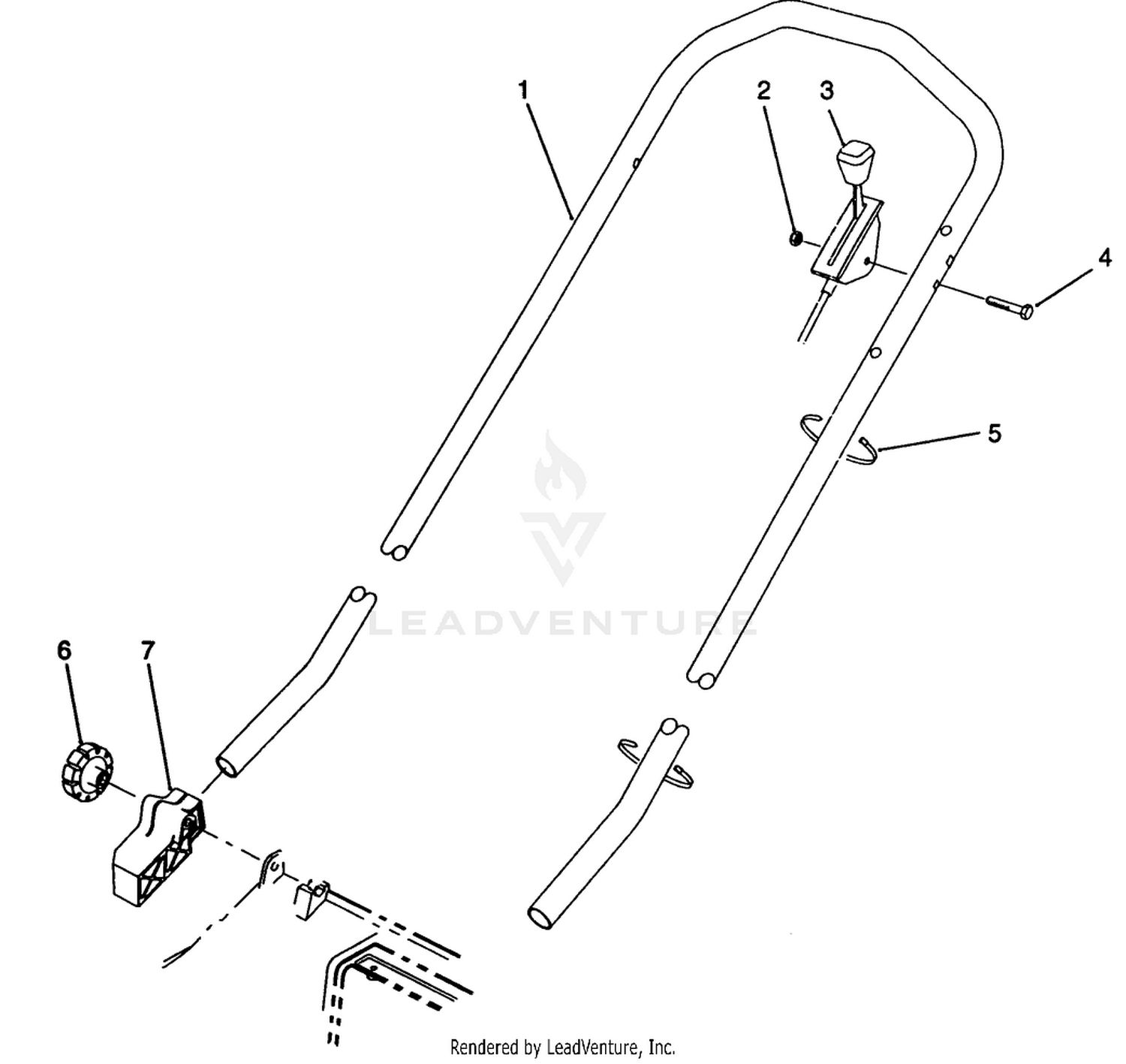 H.p. Handle Assembly (model No. 20911b)