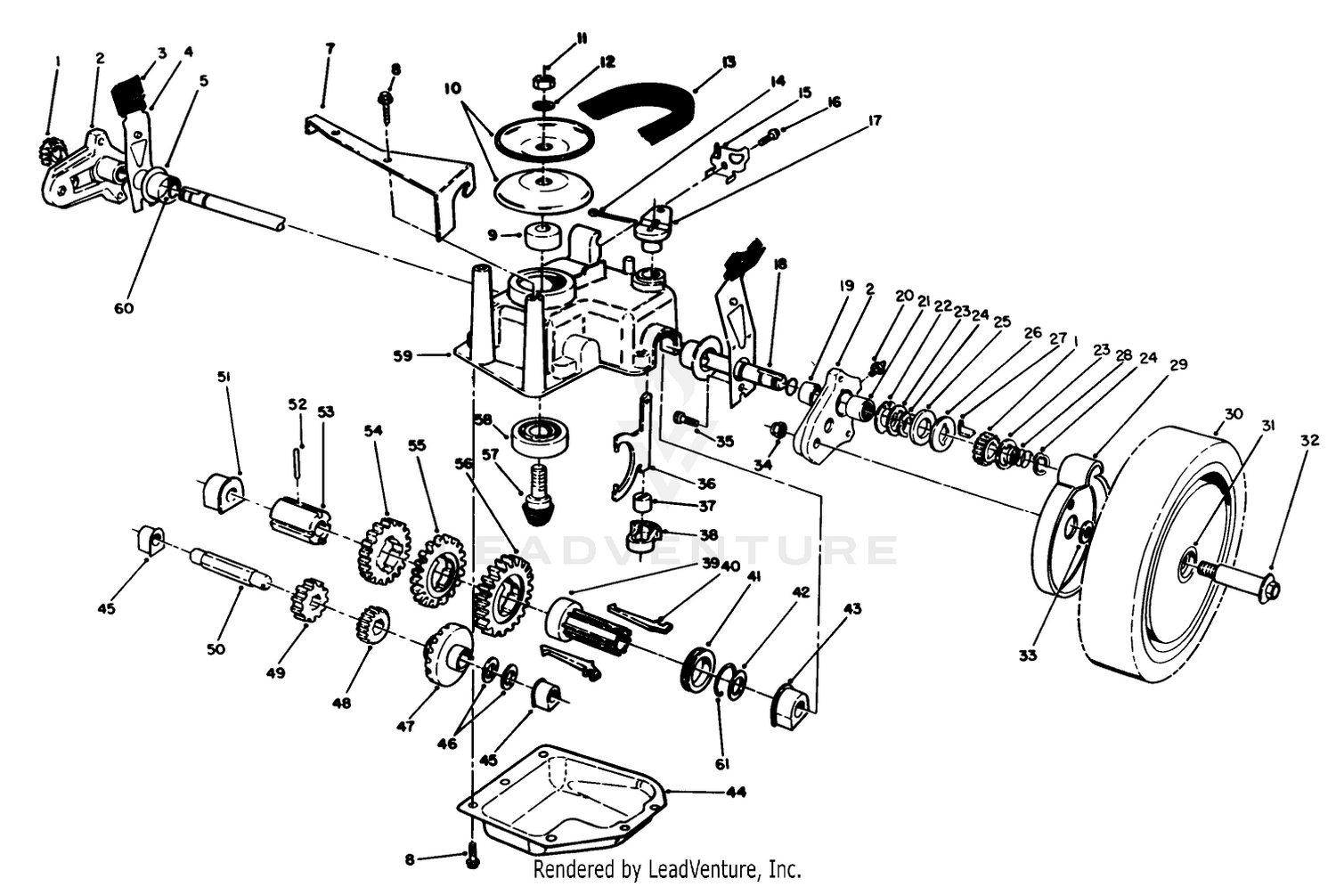 Gear Case Assembly