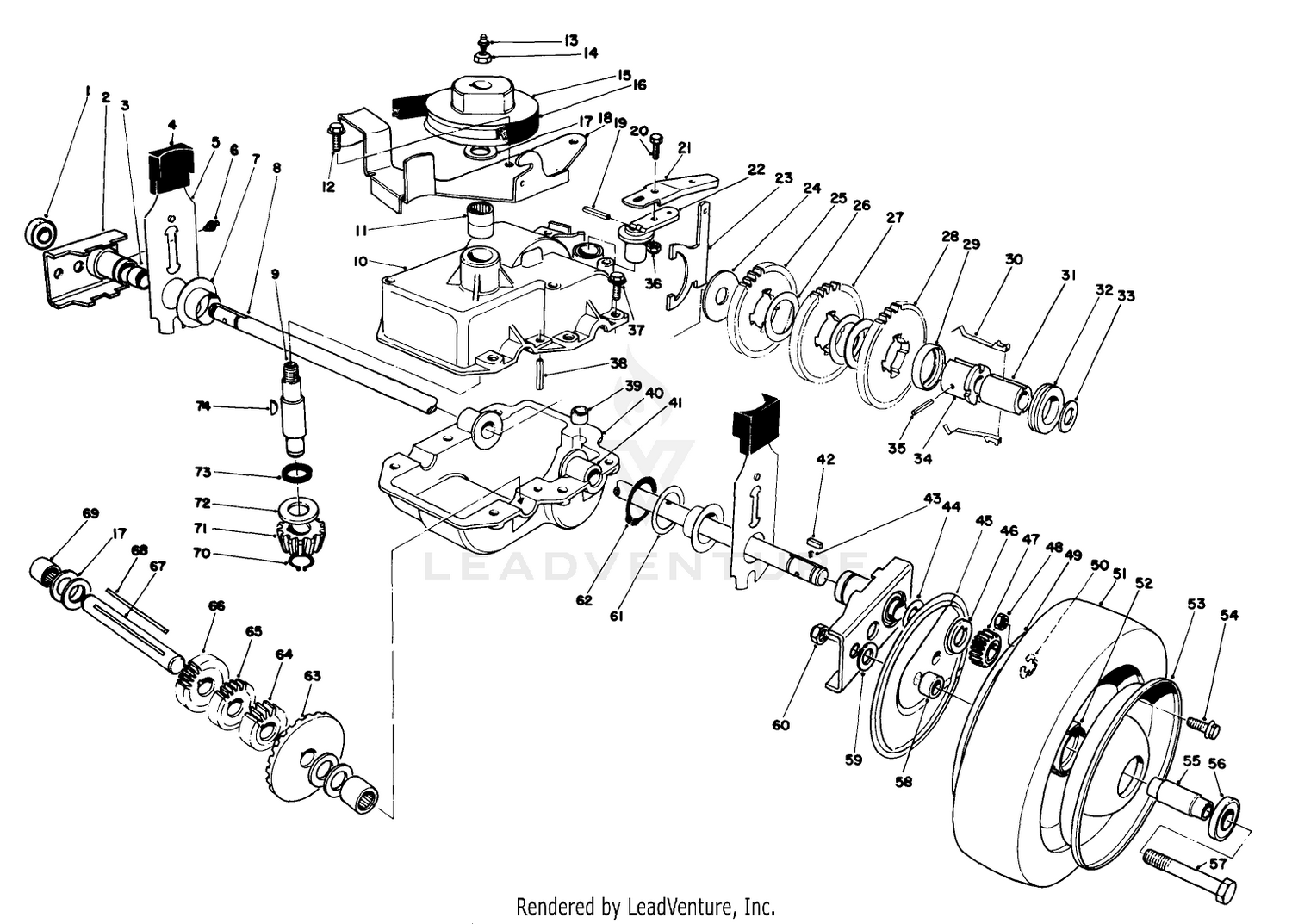 Gear Case Assembly