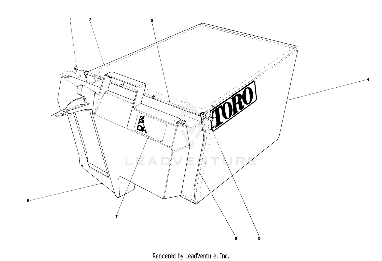 Grass Bag Assembly