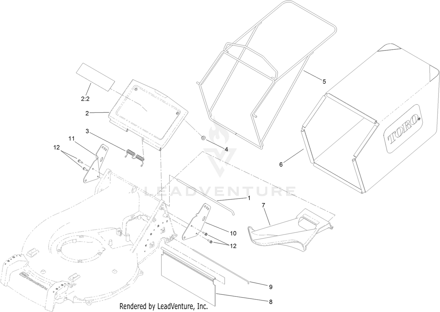 Parts – 21in Recycler/Rear Bagging Lawn Mower