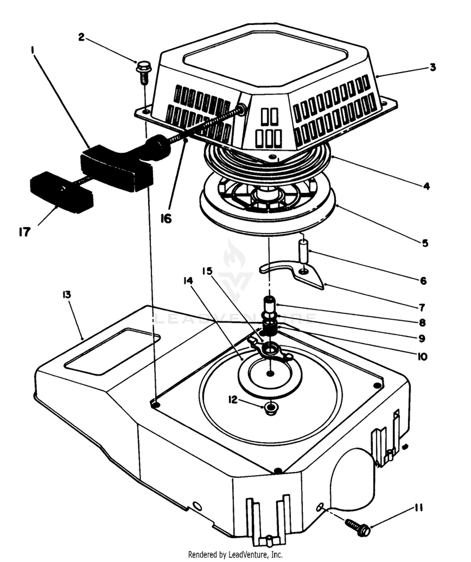 Recoil Assembly (model No. Vmh7)