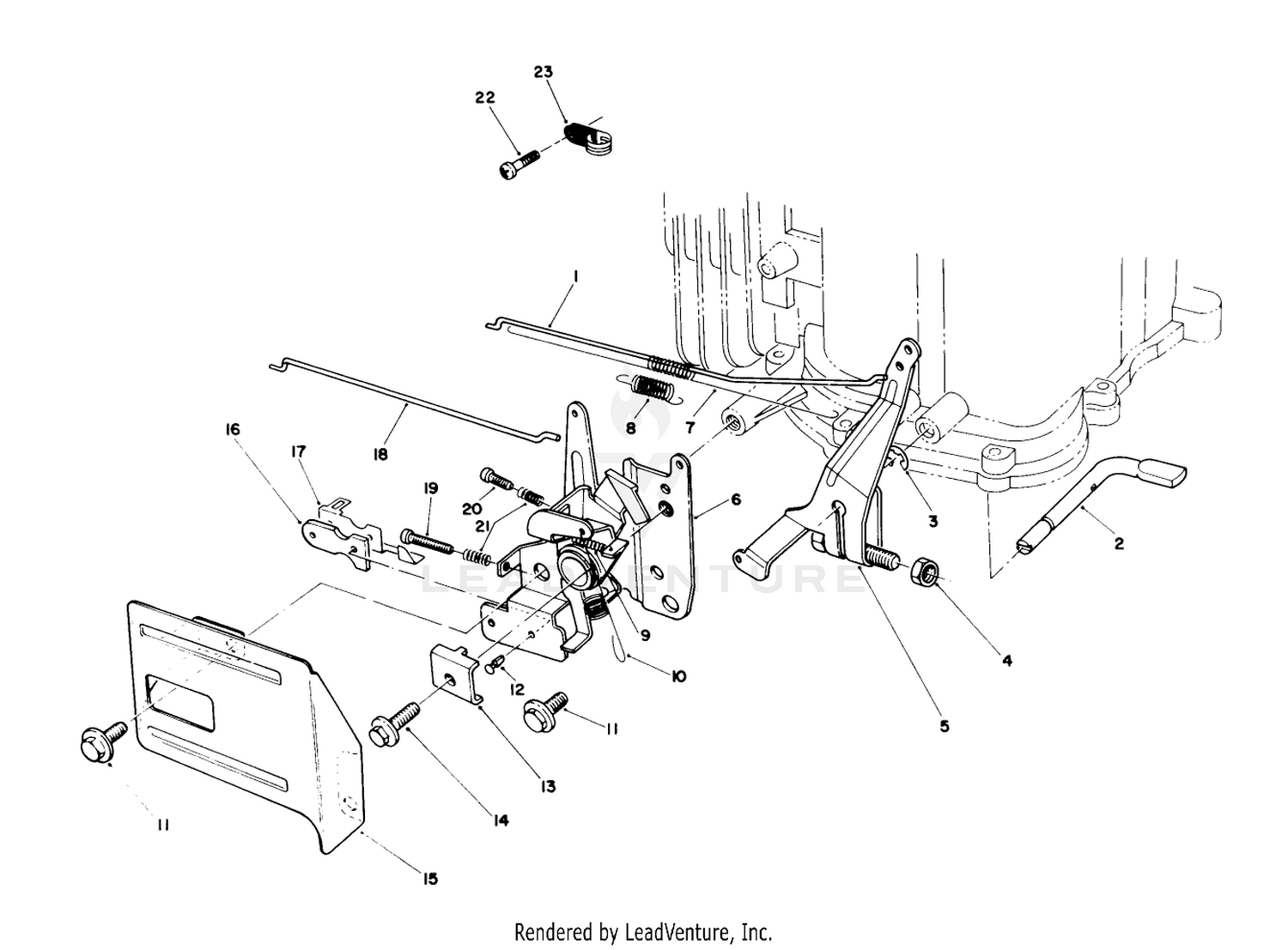 Governor Assembly (engine Model No. Vmk9-2)