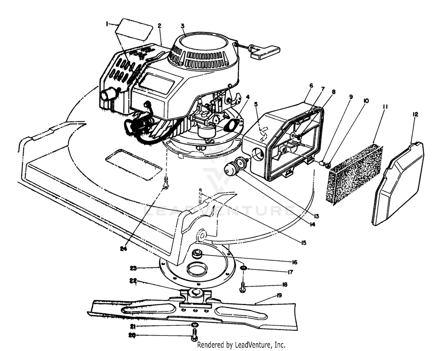 Engine Assembly (model 22030)
