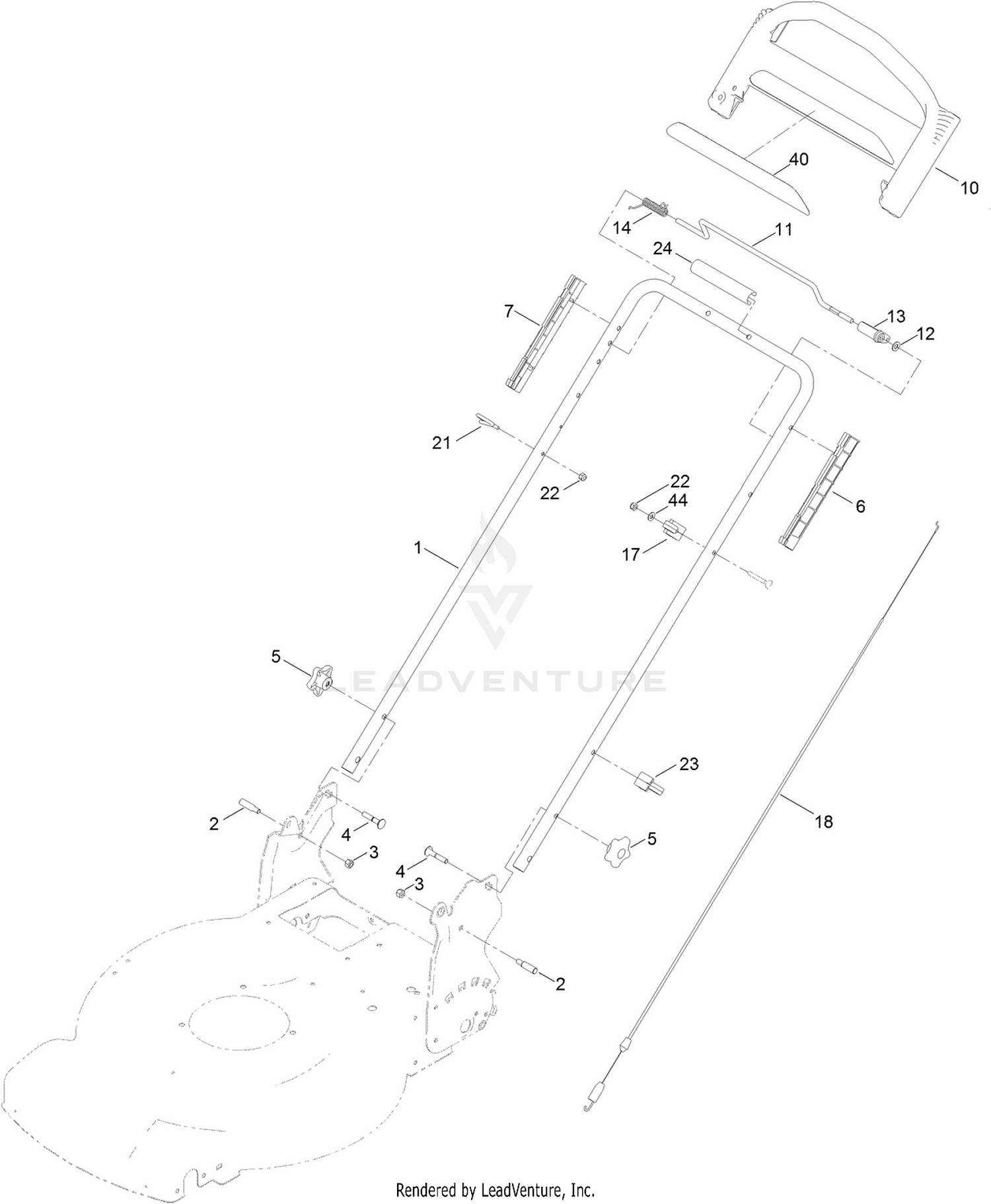 Handle and Control Assembly