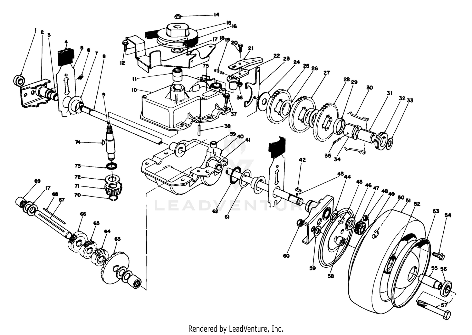 Gear Case Assembly
