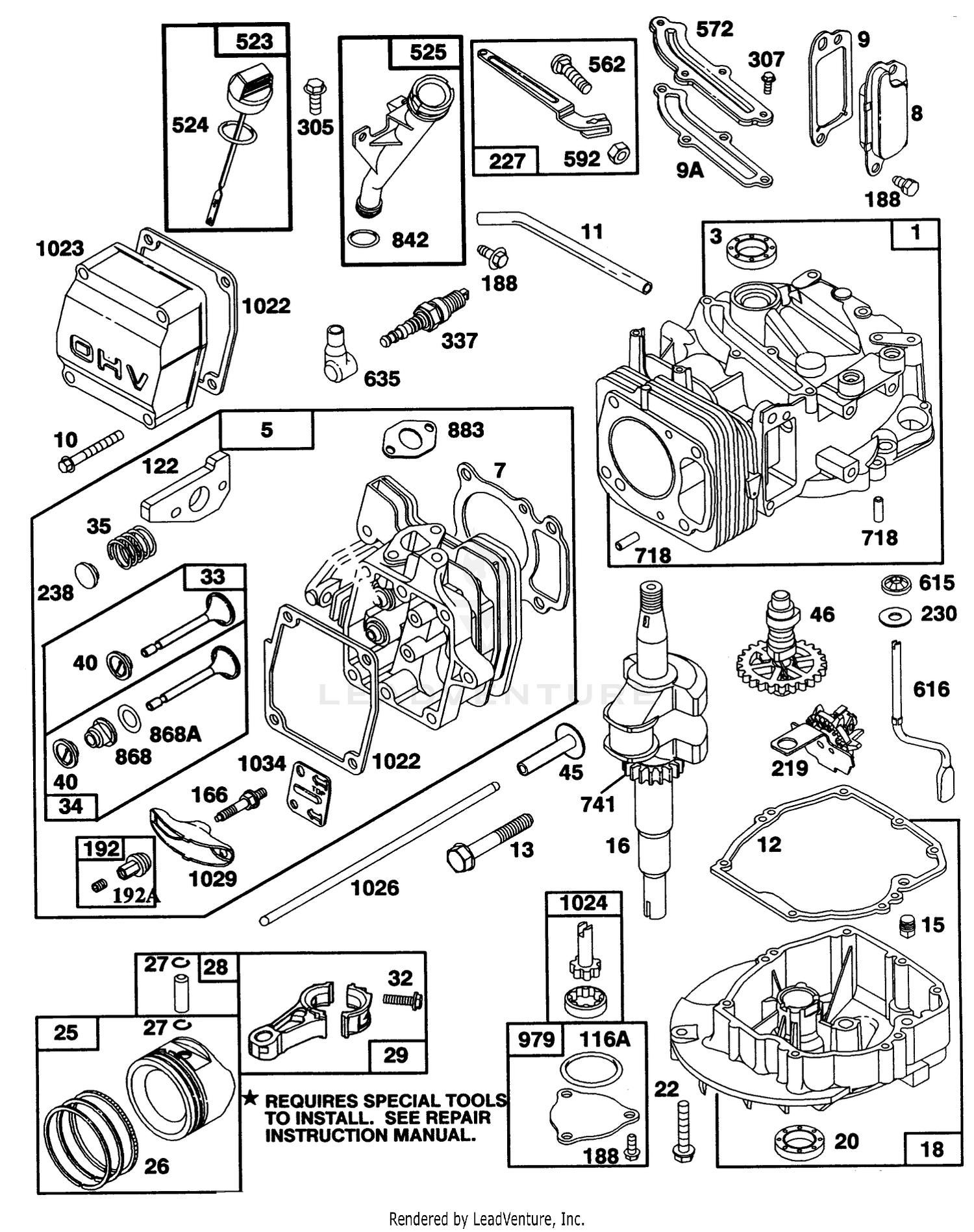 Engine Gts-150 77-8980