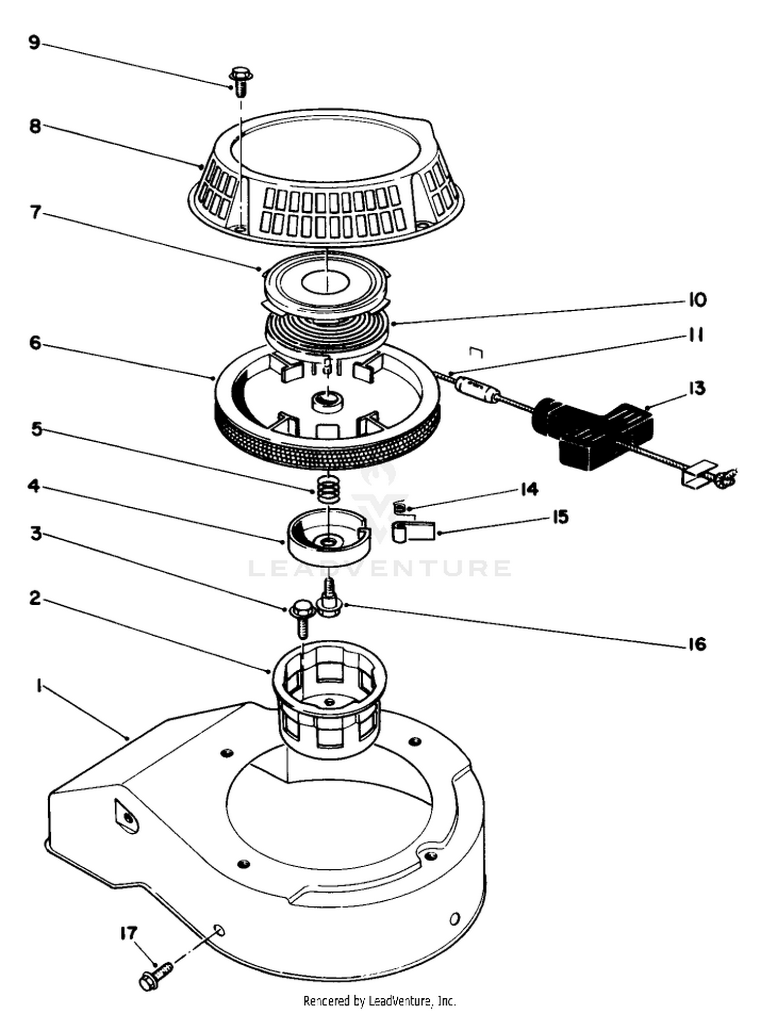 Recoil Assembly (model No. 47pk9-3)